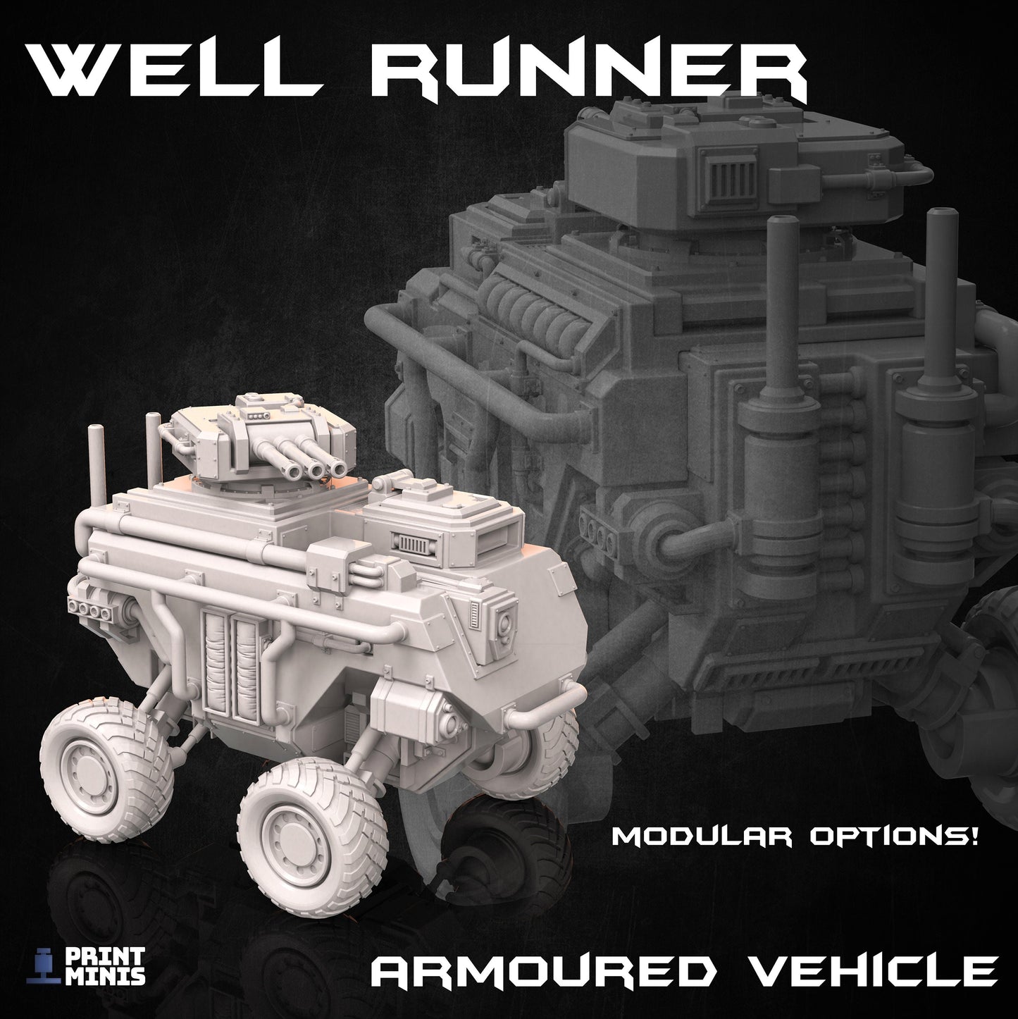 Well Runner (2 Variants Available) - Print Minis