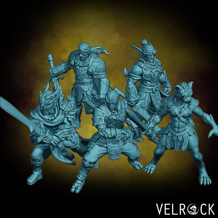 Veteran Swordsmen (5 Variants Available) - Velrock