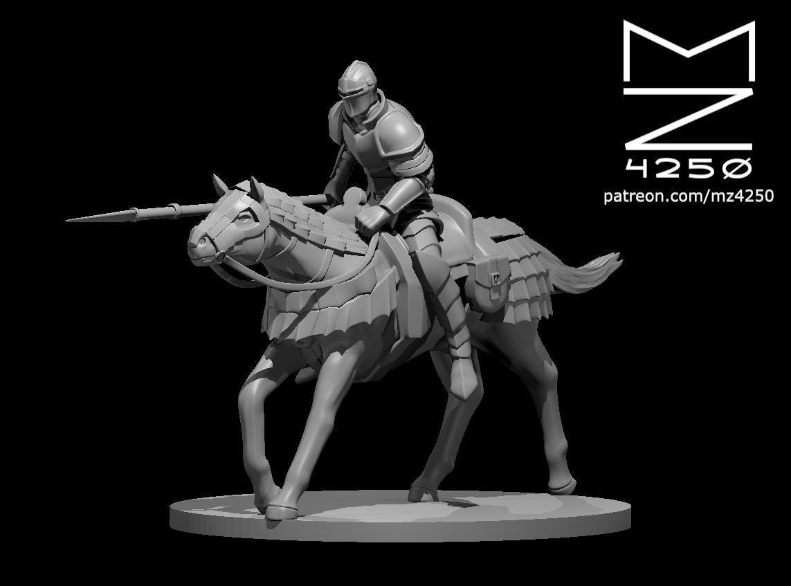 Mounted Knight (2 Variants) - MZ4250