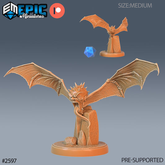 Flying Head - Spiked (3 Variants Available) - Epic Miniatures