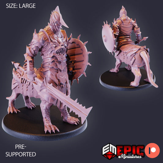 Centauroid Full Metal Demon - Epic Miniatures