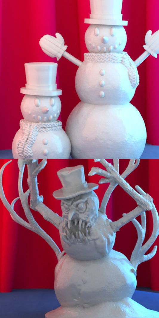 Snowman (3 Variants Available) - Brayan Nafarrate