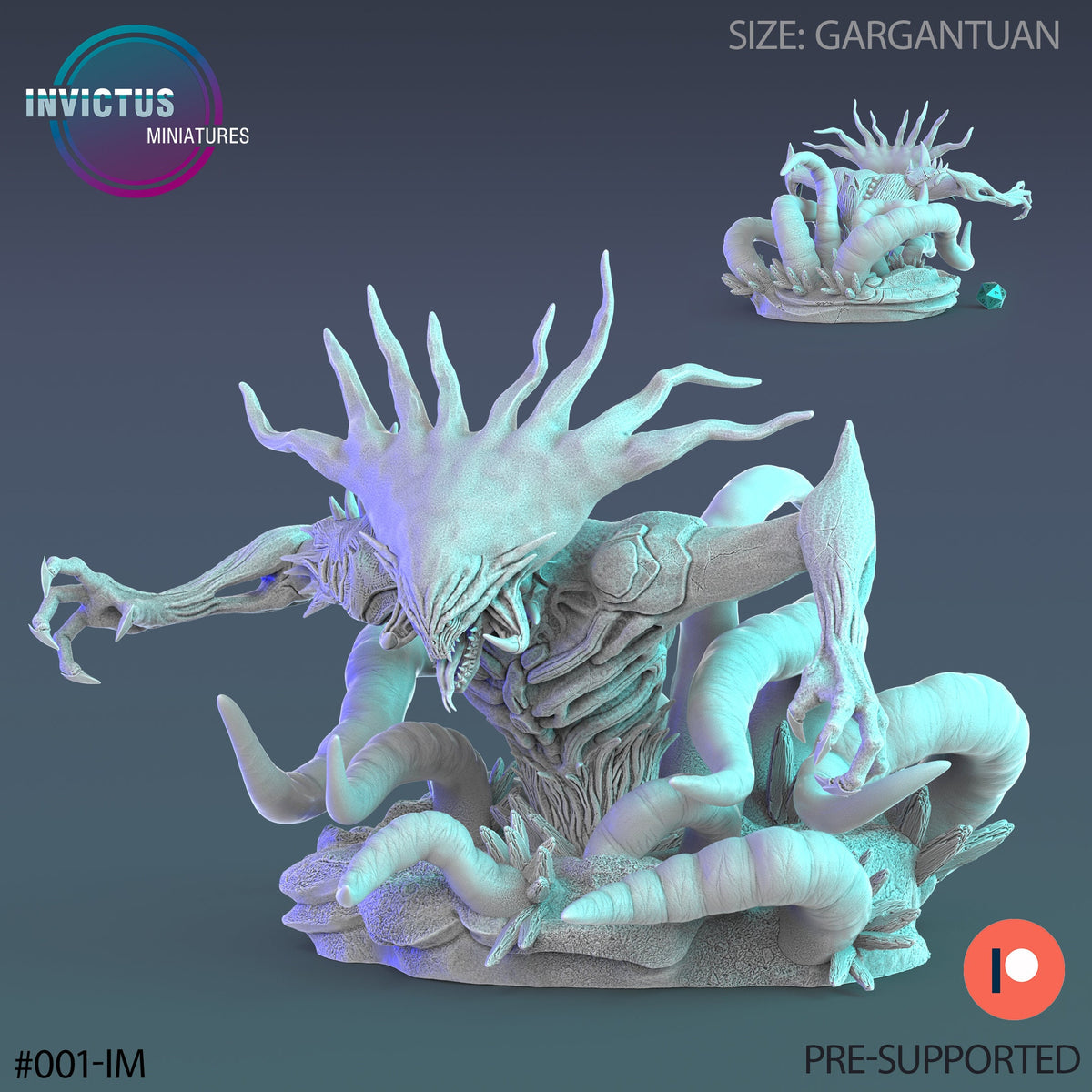 Alien Hoard Alien Queen - Invictus Miniatures – Couatl's Hoard