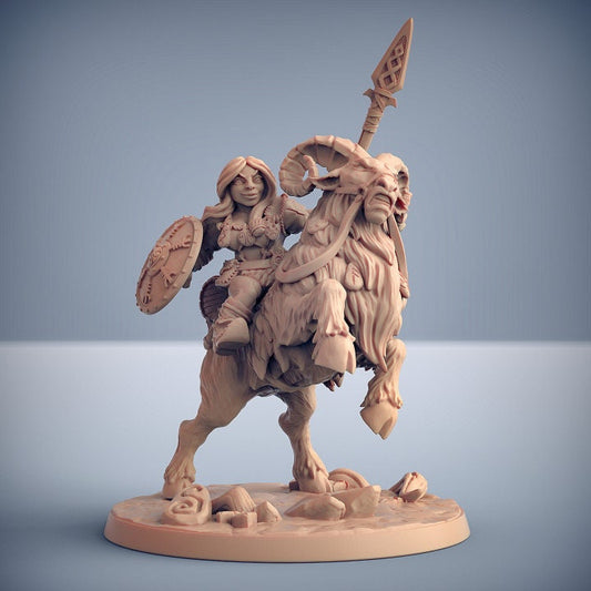 Skutagaard Dwarven Ram Rider C (2 Variants Available) - Artisan Guild