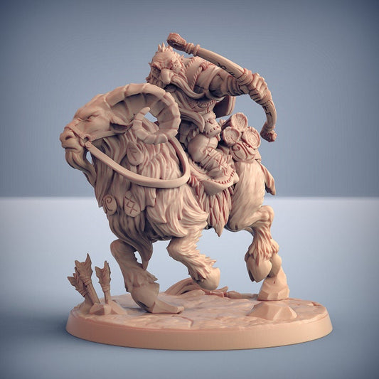 Skutagaard Dwarven Ram Rider B (Modular) - Artisan Guild