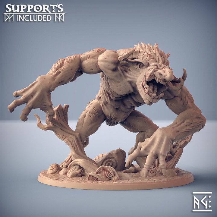 Giant Svart Troll (2 Variants Available) - Artisan Guild