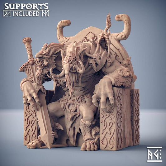 Drungvandel, Troll King on his Throne - Artisan Guild