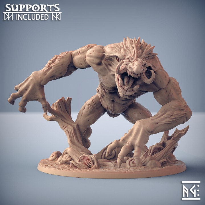 Giant Svart Troll (2 Variants Available) - Artisan Guild