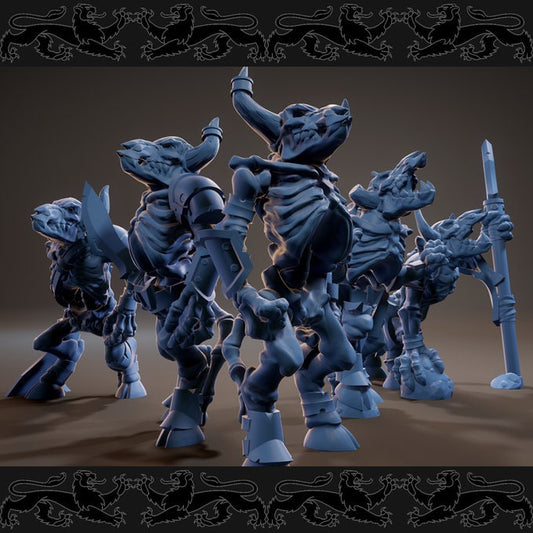 Skeleton Minotaur (5 Poses Available) - Brayan Nafarrate