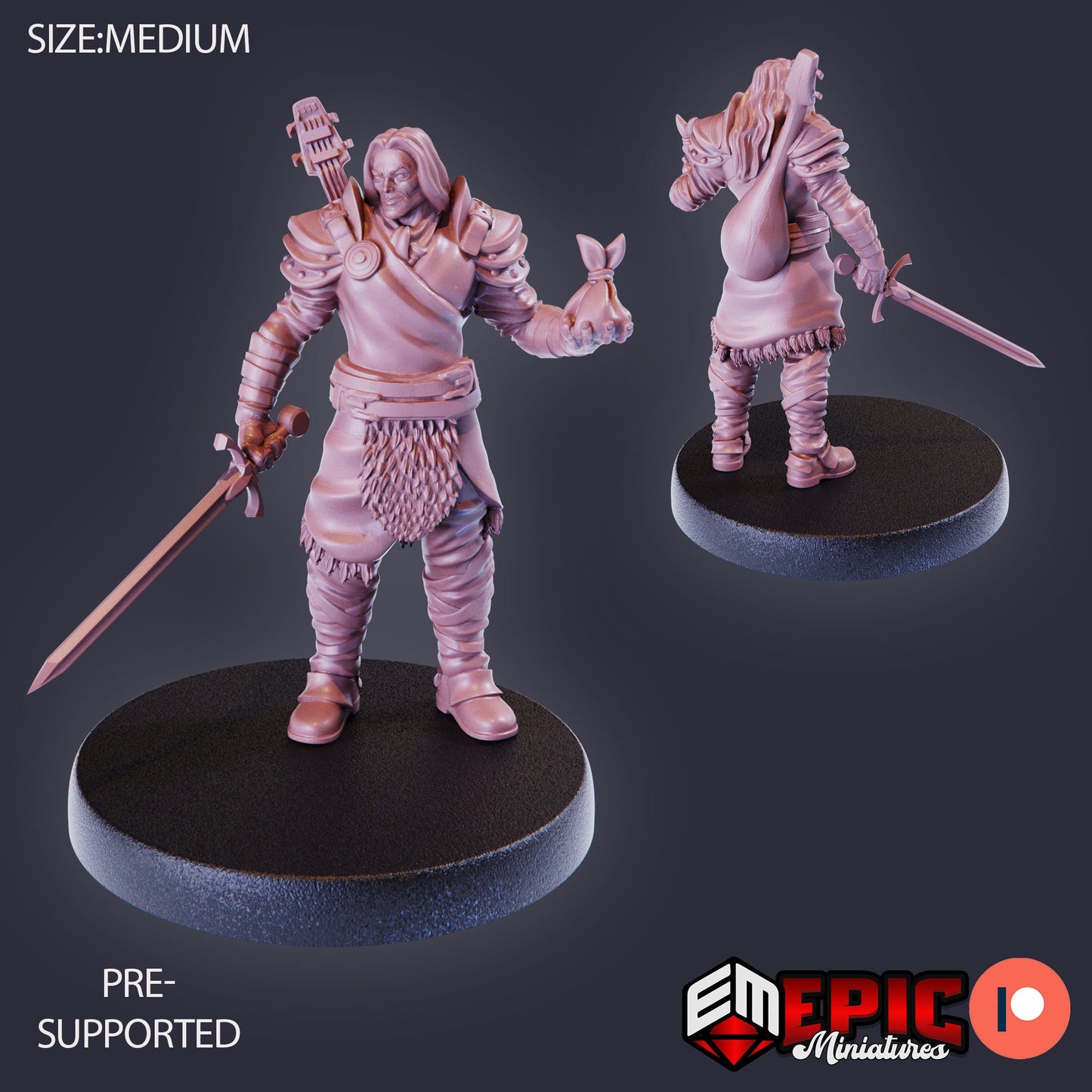 Mercenary (4 Variants Available) - Epic Miniatures