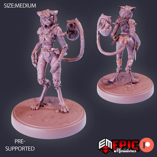 Cat Thief (3 Variants Available) - Epic Miniatures