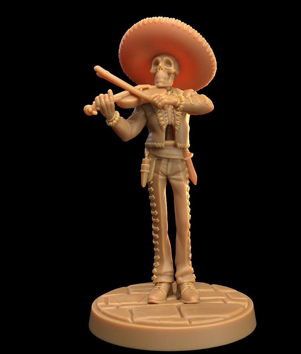 Mariachi Skeletons (5 Variants Available) - Dragon Trapper's Lodge