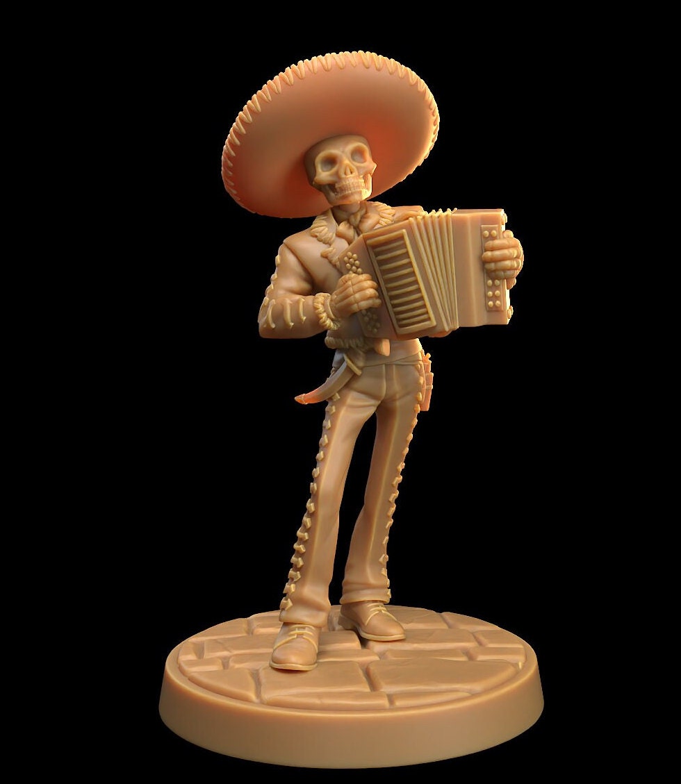 Mariachi Skeletons (5 Variants Available) - Dragon Trapper's Lodge