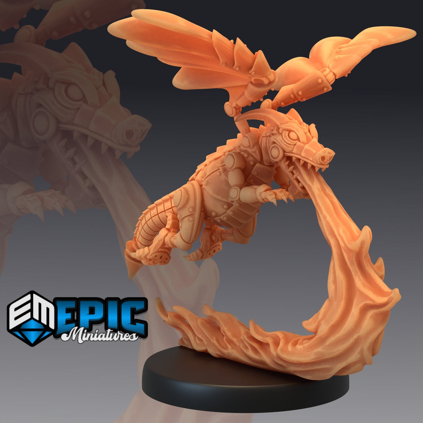 Dragon Whelp Construct (3 Variants) - Epic Miniatures