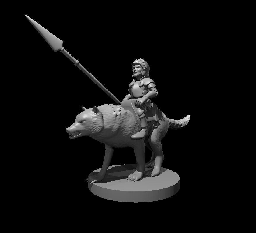 Halfling Fighter (2 Variants Available) - MZ4250