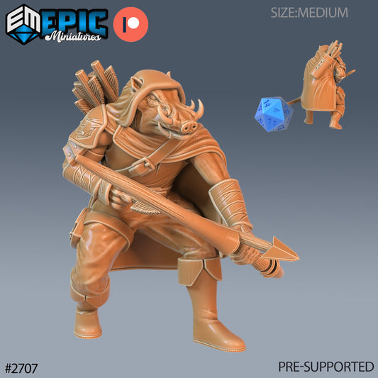 Warthog Folk Tribe - Set 2 (4 Variants Available) - Epic Miniatures