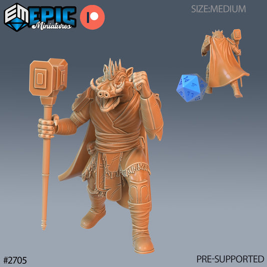 Warthog Folk Tribe - Set 1 (4 Variants Available) - Epic Miniatures