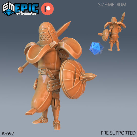 Banana Knight (3 Variants Available) - Epic Miniatures