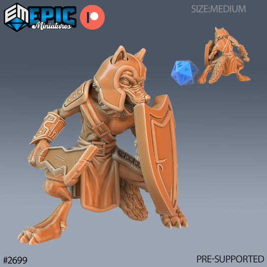 Fox Folk Tribe - Set 2 (4 Variants Available) - Epic Miniatures