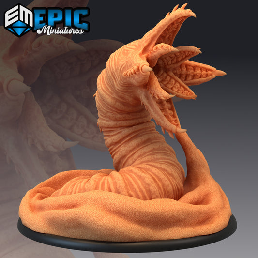 Sandworm (3 Variants) - Epic Miniatures