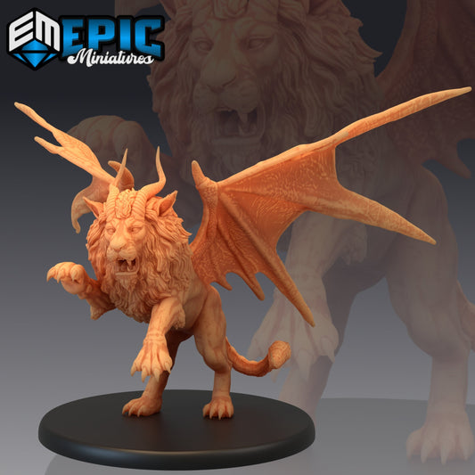 Manticore (3 Variants Available) - Epic Miniatures