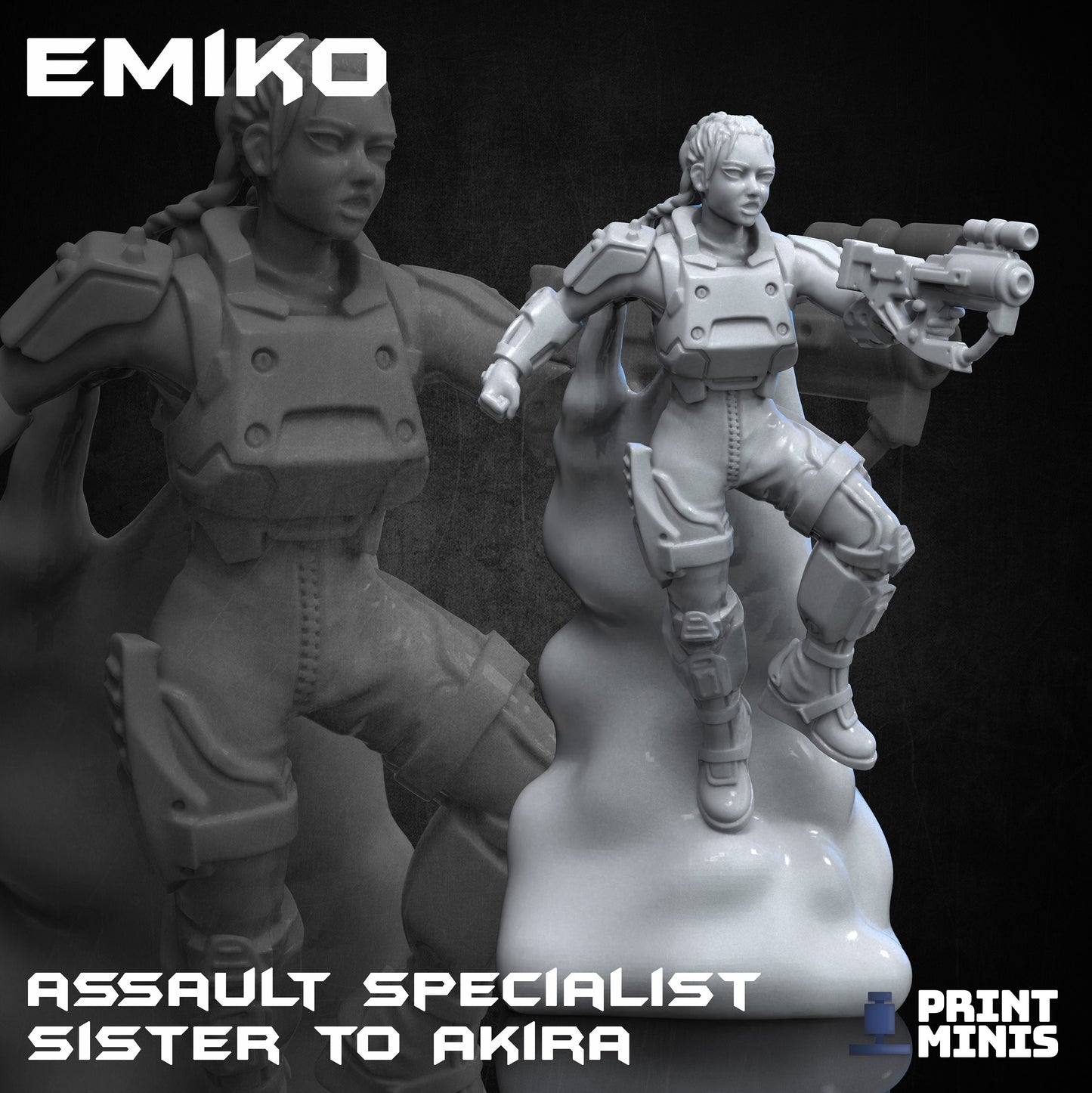 Assault Specialists (5 Variants Available) - Print Minis