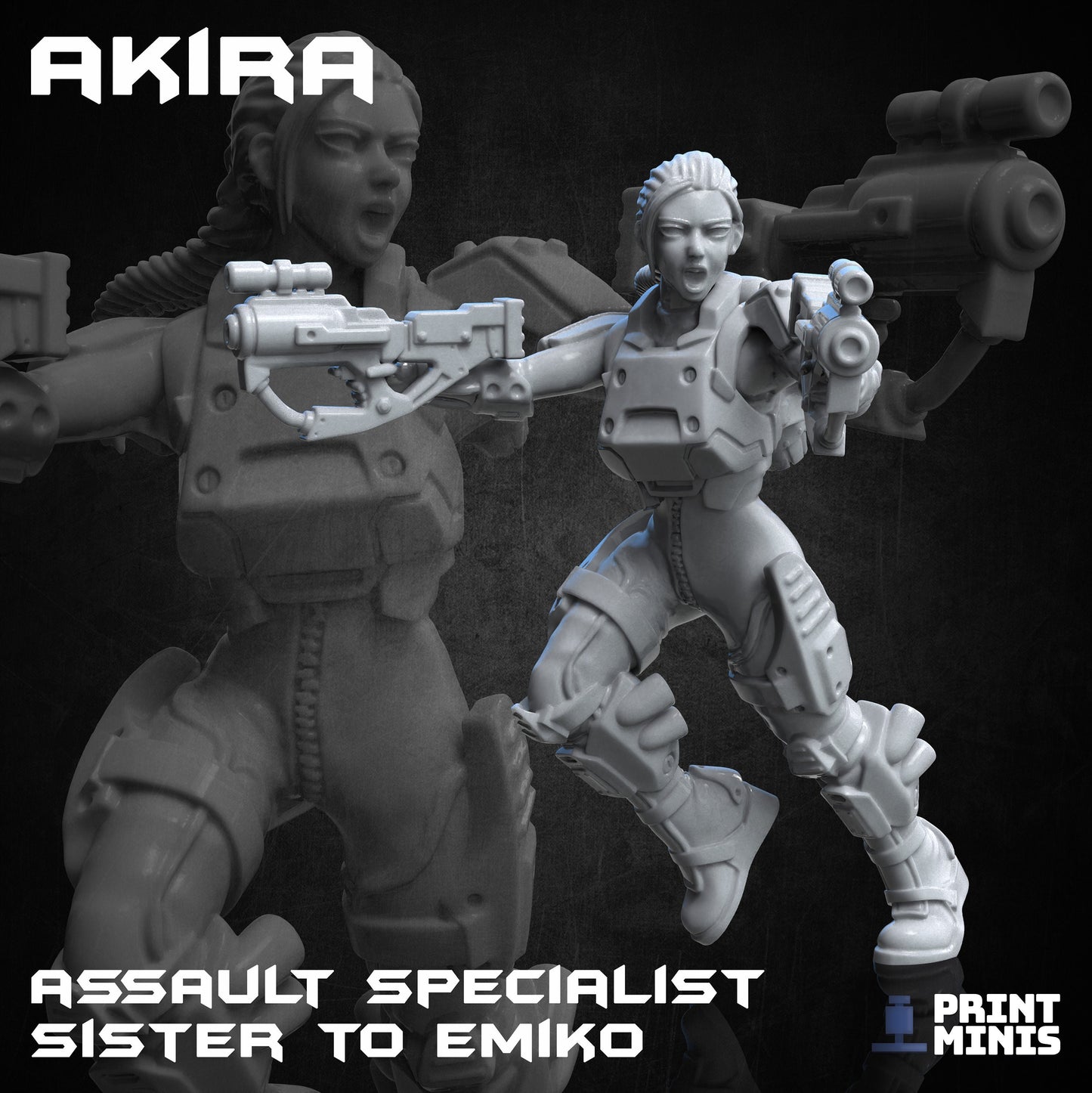 Assault Specialists (5 Variants Available) - Print Minis