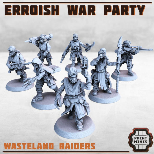 Erroish War Party (7 Variants Available) - Print Minis