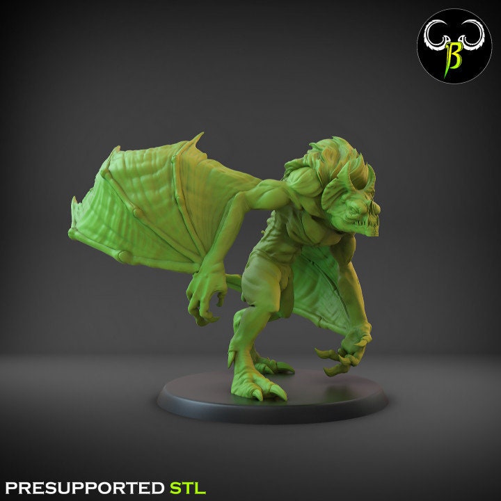 Tomb Abomination - Flying (4 Variants Available) - Clay Beast Creations