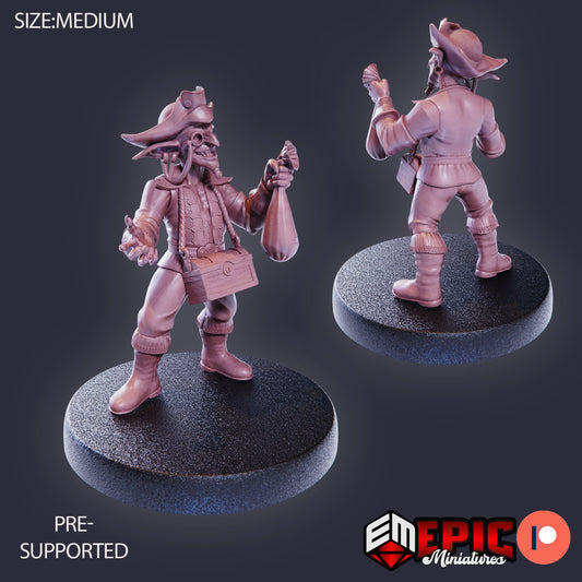 Goblin Pirate (3 Variants Available) - Epic Miniatures