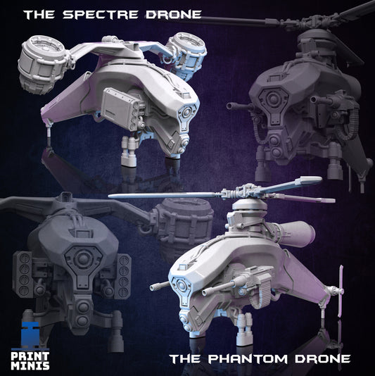 Drone (2 Variants Available) - Print Minis