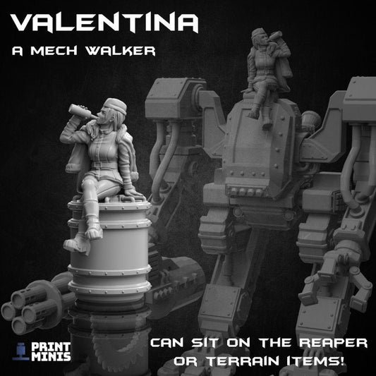 Valentina Sitting - Print Minis