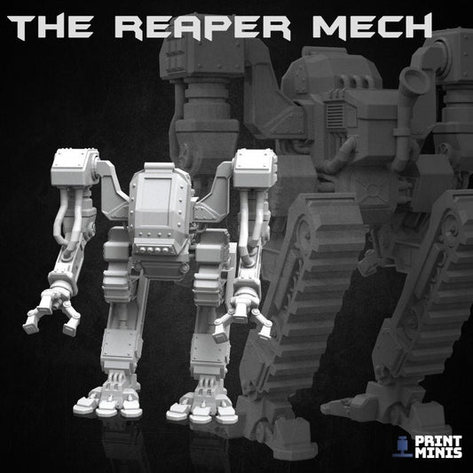 Reaper Mech (4 Variants Available) - Print Minis