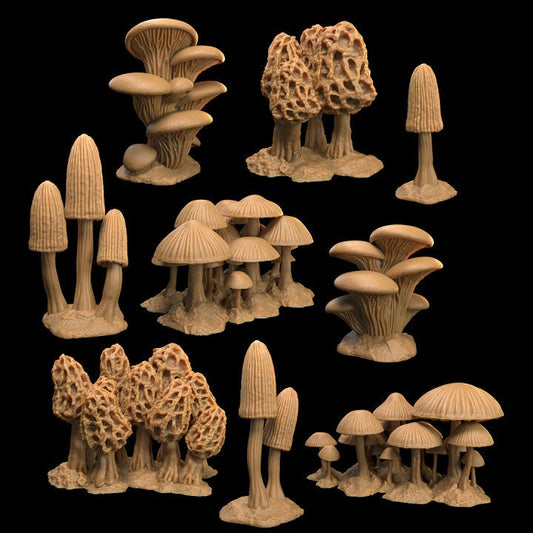 Mushroom Forest - Scatter Terrain - Dragon Trapper's Lodge