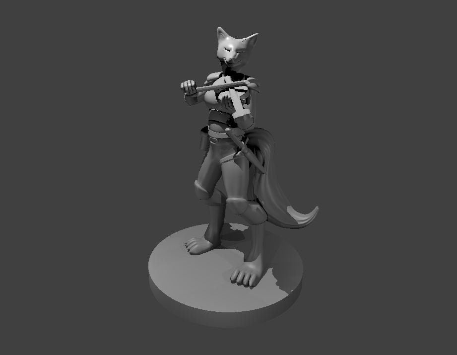 Kitsune Bard (3 Variants) - MZ4250