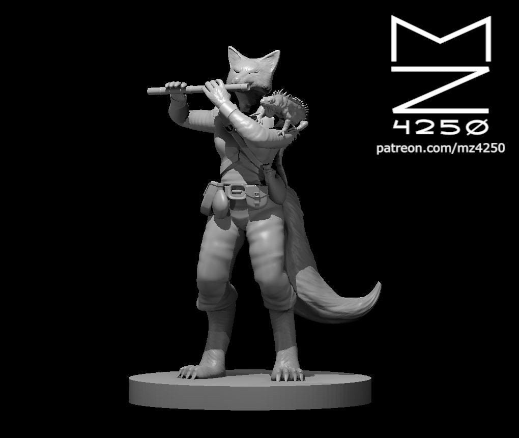 Kitsune Bard (3 Variants) - MZ4250