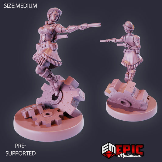 Gunner Dorothy (3 Variants Available) - Epic Miniatures