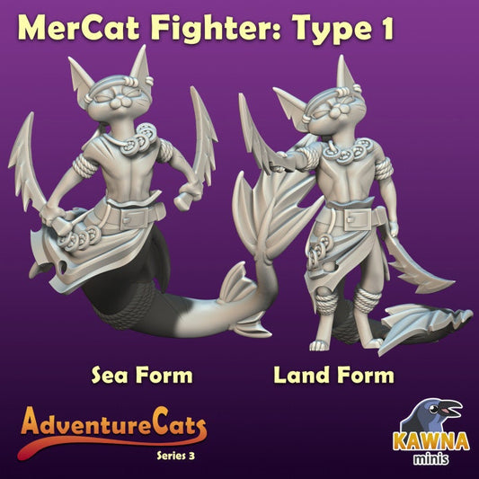 Mercat Fighter (4 Variants Available) - Kawna Minis