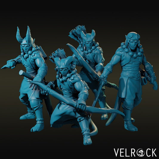 Tiefling Samurai Male (16 Variants) - Velrock