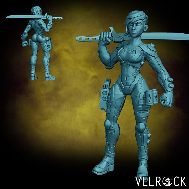 Cyberpunk Heroes Set 1 (8 Variants Available) - Velrock
