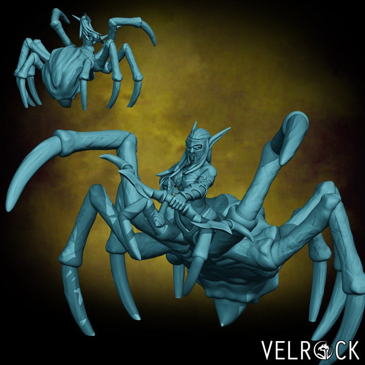 Arachnid Elf (3 Variants Available) - Velrock