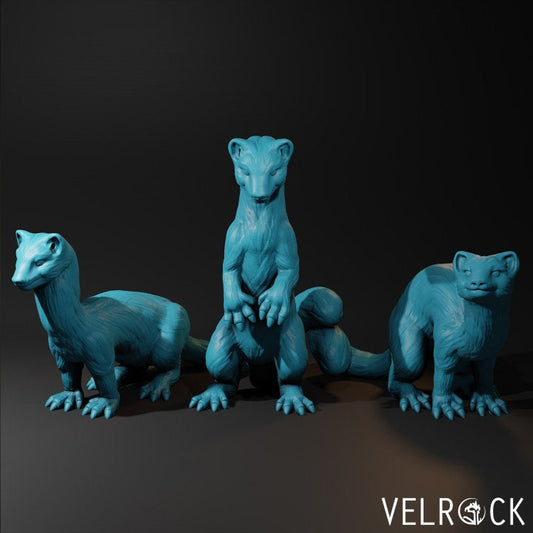 Weasels (3 Variants Available) - Velrock