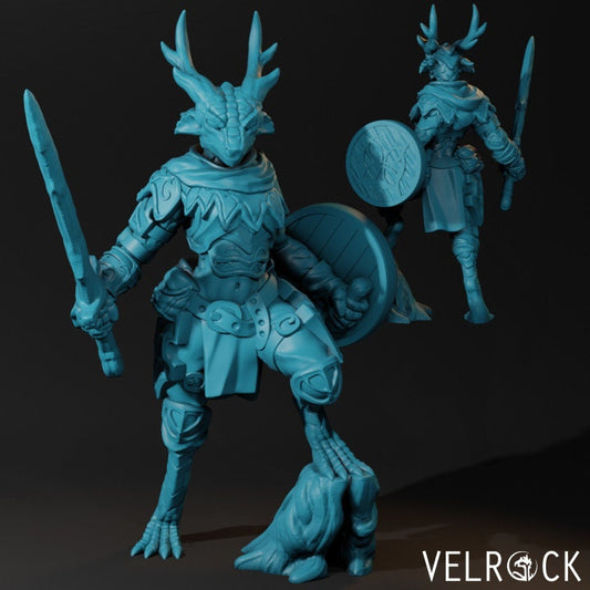 Female Dragonborn Nature Cleric (2 Variants Available) - Velrock