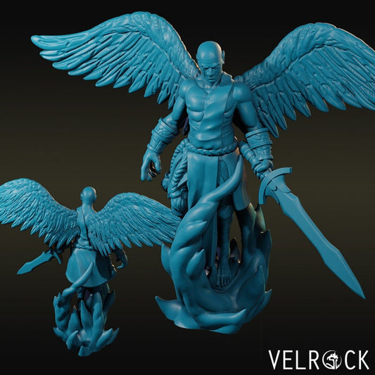 Angelic Warrior with Longsword - Velrock