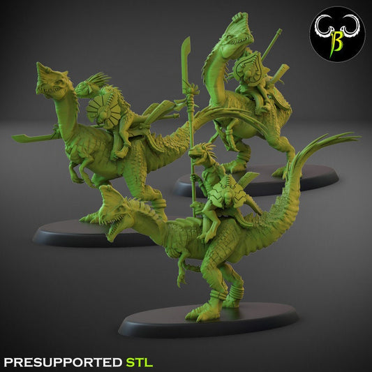 Nova Rider Squad 2 (6 Variants) - Clay Beast Creations