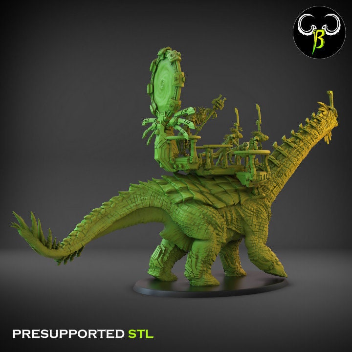 Titanodon (Modular Kit, 2 Variants Available) - Clay Beast Creations