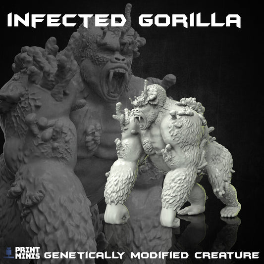 Infected Gorilla - Printed Minis