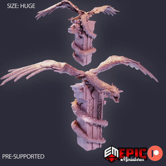 Feathered Serpent (3 Variants Available) - Epic Miniatures