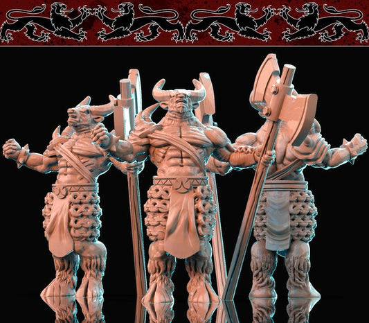 Minotaur (3 Poses Available) - Brayan Nafarrate