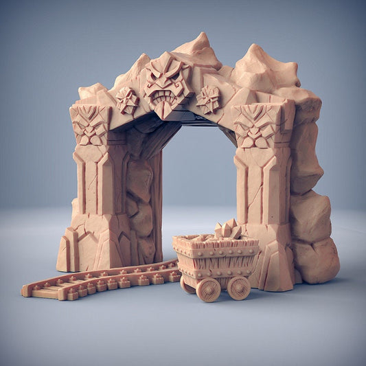 Dwarven Mine Entrance Terrain Set - Artisan Guild